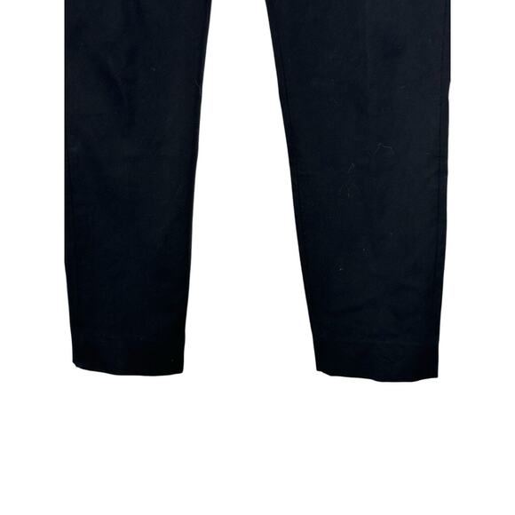 Everlane‎ Womens Side Zip Pants 4 Ankle Split Hem Stretch Work Office Black - Picture 4 of 11